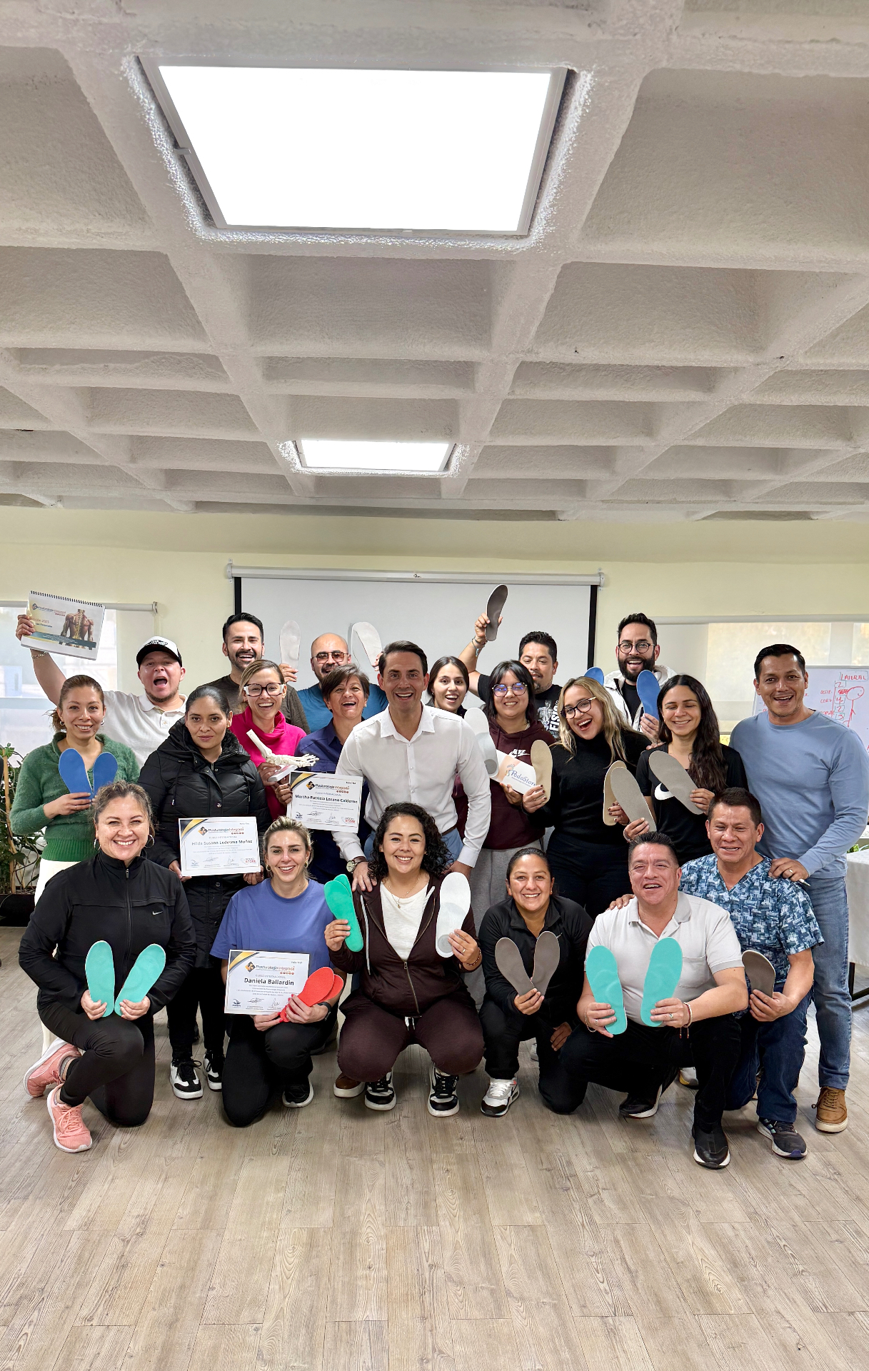 Turma internacional de Posturologia Integrada no México