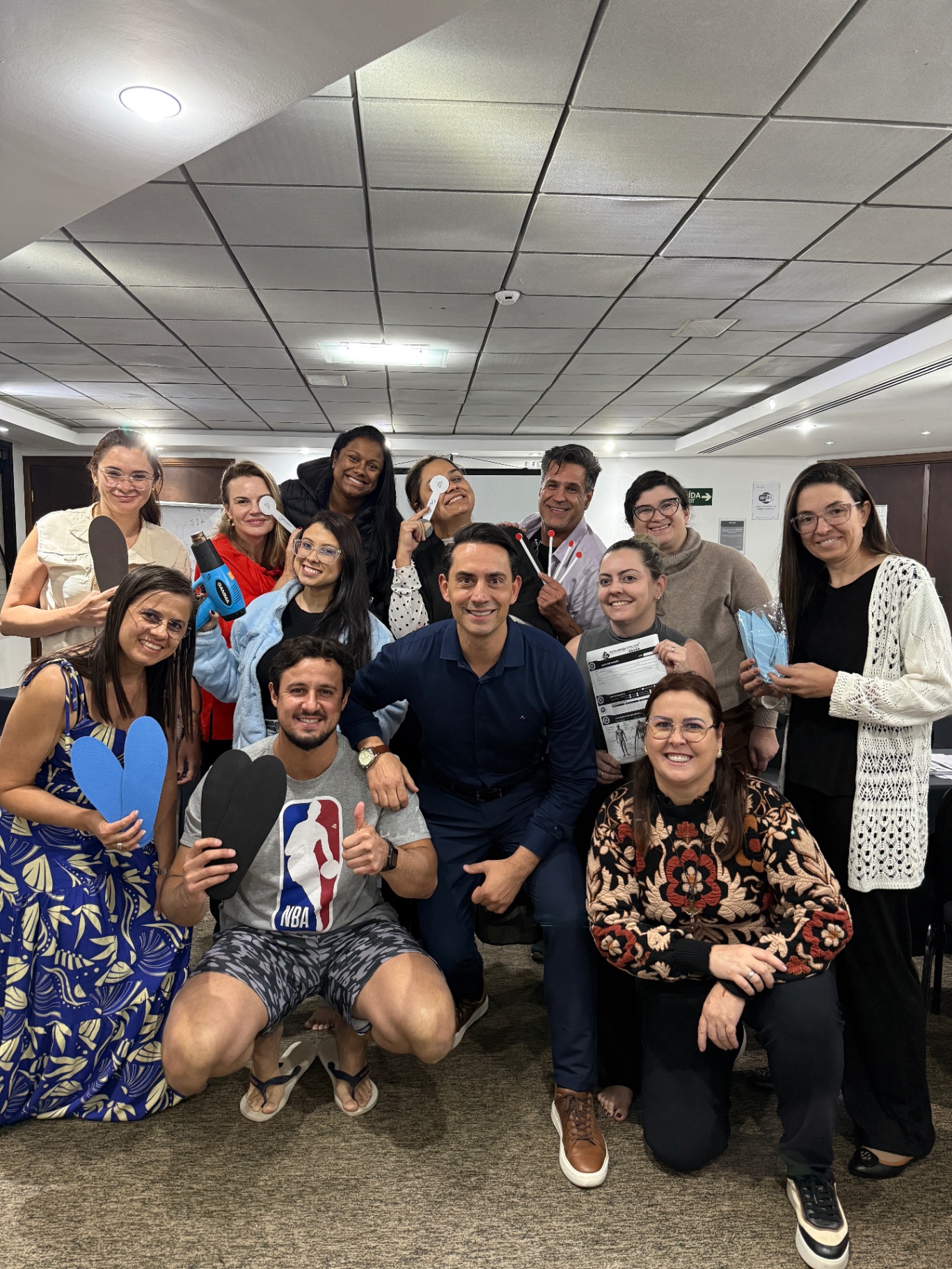 Turma da formação Posturologia Integrada no Brasil
